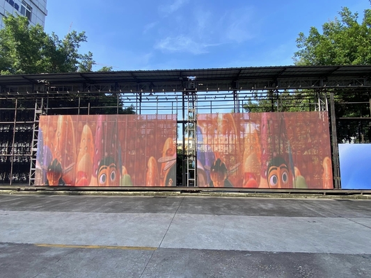 Ekran wynajmu LED / Slim And Lightweight LED Display, dostosowywalny duży ekran festiwalowy