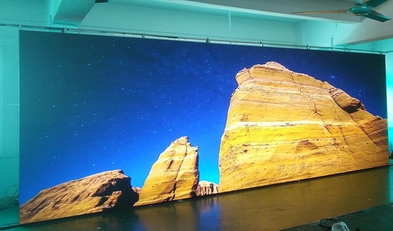 pełnokolorowy wyświetlacz HD Led Video Wall P3.91 Wydziałowy wodoodporny wysoka jasność Do wynajęcia wydarzeń