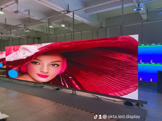 Wynajem wynajmu LED Display z Mtbf 30000H i wymiar szafy 500 * 500mm / 500x1000mm w magazynie