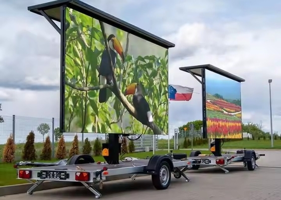 P3.91 W pełni kolorowy wyświetlacz samochodowy LED Reklama Wygodny model HD wodoodporny