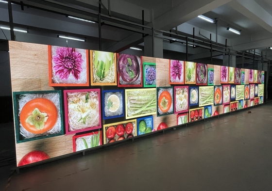 Zewnętrzny pełnokolorowy wypożyczalnia Reklama LED Display 256*128mm Moduł 6500cd/Sqm Jasność