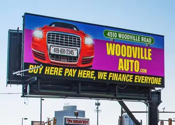 Real Pixel P5 P10 1R1G1B Digital Message Billboards Idealne reklamy profesjonalne wyświetlacze