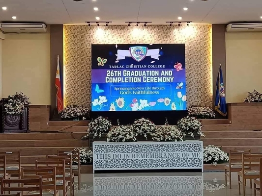 Etap wydarzenia w pełnym kolorze 320*160mm P2.5 GOB LED Display Wewnętrzny wodoodporny panel ekranu LED