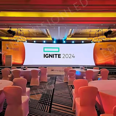 Instalacja stała Żelazna skrzynka LED Video Wall HD P2.5 Wnętrze LED Display Screen SMD