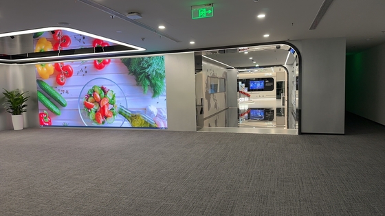 Wnętrze P4 LED Flexible Film Group Full Color Slim 62500 punktów/m2
