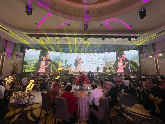 P4 RGB Rental Die-Cast Aluminium Indoor LED Display Board, 1/16 Scan LED Screen Video Wall IP34 HD Elastyczny
