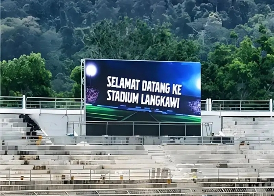 Stadyum zewnętrzne Led Display krzyk Reklama P10 w pełnym kolorze 960 * 960mm billboardy