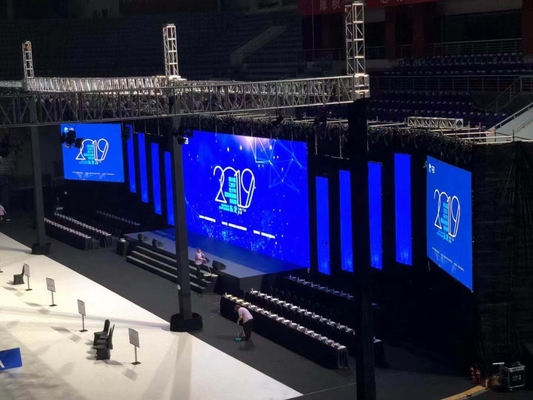 Wypożyczalnia HD wysokiej rozdzielczości 3-w-1 płytek LED RGB dla kościołów, sal konferencyjnych i sal wystawienniczych