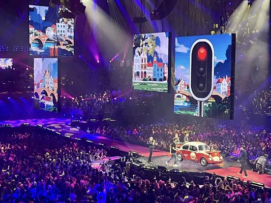 Wnętrze LED Display SMD 1/32 Skanowanie Wysoka jasność Do wynajmu Centrum handlowe Reklama komercyjna LED display