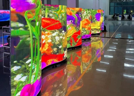 P6 Zewnętrzny wyświetlacz HD SMD LED Aluminiowy ekran do odlewu w pełnym kolorze