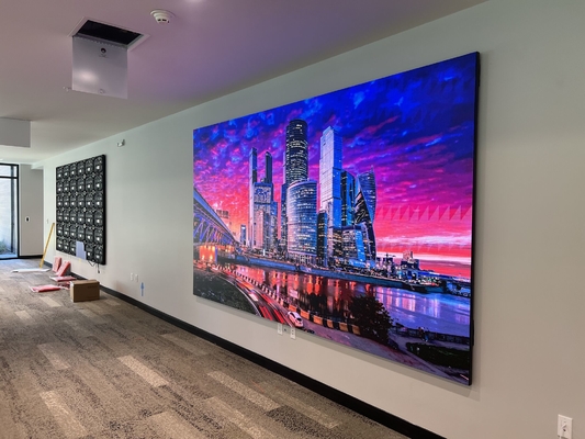 Zewnętrzny pełnokolorowy ekran SMD P3 RGB LED Dy-Cast Aluminium Screen 192mm*192mm