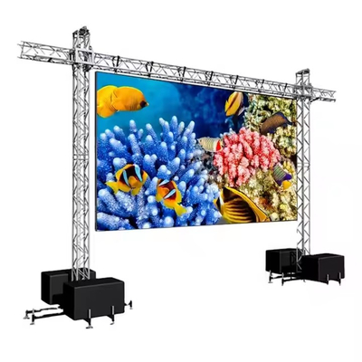 Zewnętrzny pełnokolorowy wyświetlacz LED P8mm HD IP65