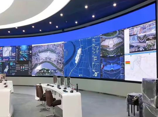 P4 Zewnętrzny pełnokolorowy ekran LED do wynajęcia Epistar Chip 62500 punktów/m2