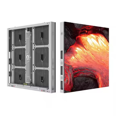 P3.91 Zewnętrzny pełnokolorowy wyświetlacz LED Aluminiowy odlewany z stalowego podwozia i prawdziwego piksela SMD3528