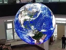 W sklepie handlowym i wydarzeniach Sphere LED Screen z funkcją Epistar Led Chip Display Video/Text/Image