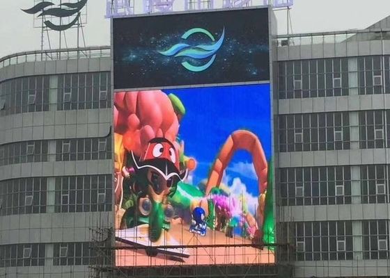 P10 Ekran LED zewnętrzny 10000 punktów/m2 5000 cd/m2