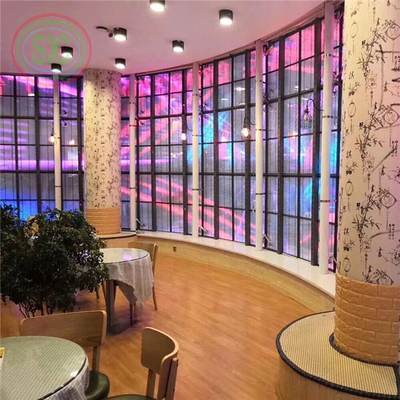 Metoda jazdy Moduł ekranu LED przezroczystego Waga 0,2 kg/PC Element Ekran LED przezroczystego