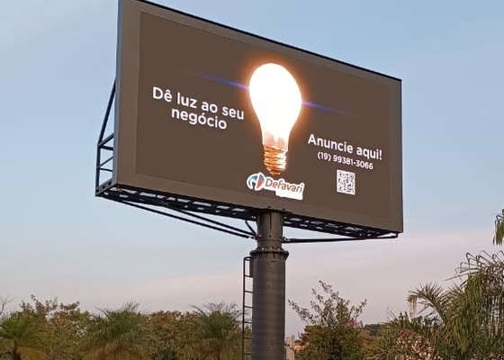 Reklama drogowa P8 Ekran wideo LED wodoodporny w pełnym kolorze z certyfikatami CE RoHS FCC CCC UL