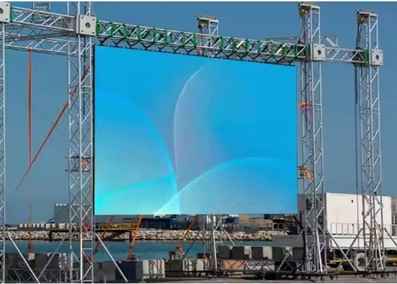 Epistar P4.81 Ekran LED w pełnym kolorze na zewnątrz 16,7 milionów kolorów wyświetlacza
