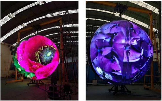 320*160mm Rozmiar modułu Sphere LED Screen zaprojektowany z wodoodpornym IP43 i Epistar Chip