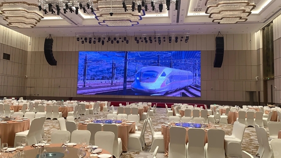 Wodoszczelny P20 Budynek Reklama Led Screen Led Video Wall Ultra-Clear Dostosowywalny