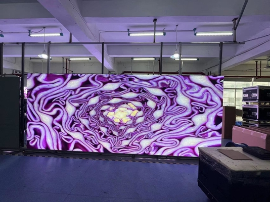 Zewnętrzny HD wodoodporny ekran aluminiowy LED P5 Aluminiowy szafka 640x640mm
