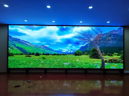Wypożyczalny ekran COB Ultra HD programowalny P1.25 Wnętrze pełnobarwny wyświetlacz LED 1/8 Tryb skanowania