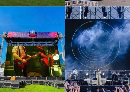 P4 Jasne obrazy Reklama Ekrany LED Wieszające Led Video Lekki 1/8 skan