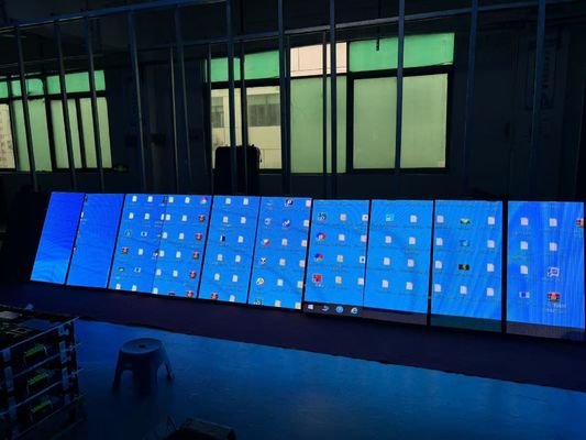 Wynajem Ekran LED Reklamy zewnętrznej P6 32*32 rozdzielczość Aluminiowa