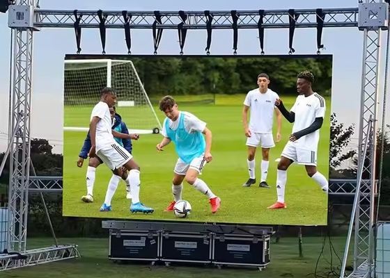 Wynajem Stadionu W pełni kolorowy wyświetlacz reklamowy LED P6 Moduł wysokiej rozdzielczości 192*192mm