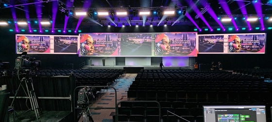 P5 Zewnętrzny pełnokolorowy wysokiej rozdzielczości wodoodporny ekran aluminiowy LED