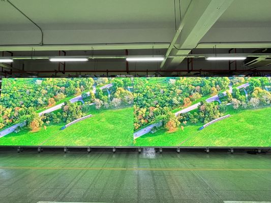 Duży ekran ścienny LED Display Elastyczny P4.81 Instalacja wewnętrzna