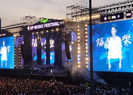 Ekran LED P10 zewnętrzny, rozstaw pikseli 10mm, wodoodporność IP65