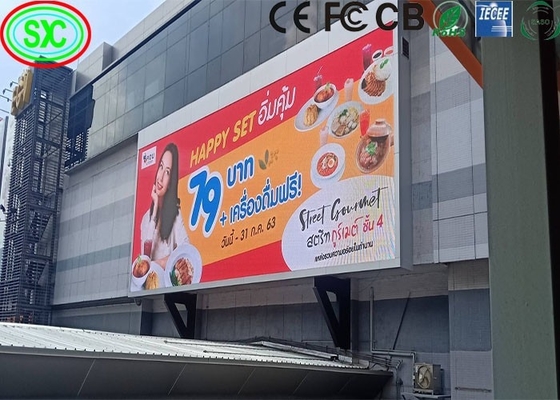 Wyświetlacz Billboard Screen Led Display P6 Outdoor Ultra Hd Wysoka rozdzielczość Ip65 Duży rozmiar