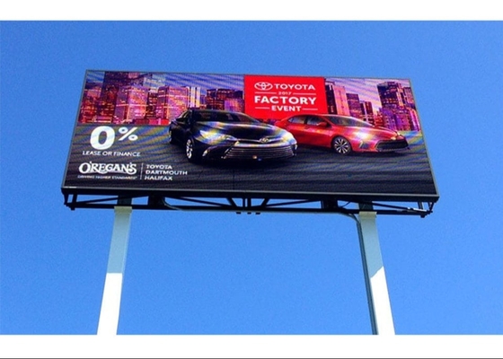 P3.91 Wnętrza pełnobarwne LED Aluminiowy wyświetlacz 2500nits Jasność LED billboardy
