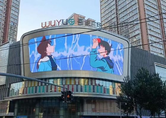 P10 Ekran LED zewnętrzny 10000 punktów/m2 5000 cd/m2