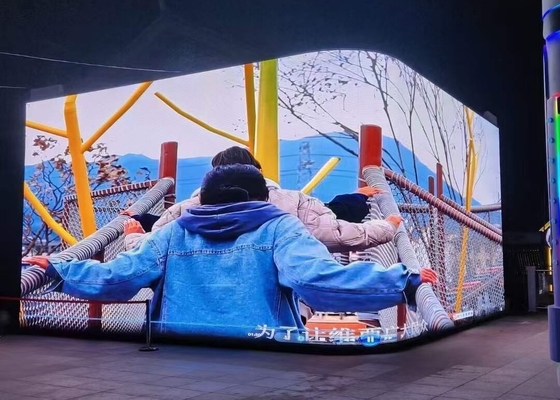 P4 High-Definition Full-Color Large-Scale Electronic Advertising Display Screen Indoor Soft Film Group