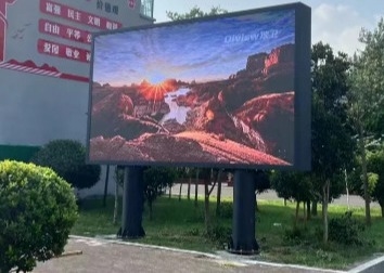 Wypożyczalnia/Fiksowany ekran Aluminiowy szafka odlewana w barwie LED 500*1000MM P5.95 3 lata gwarancja