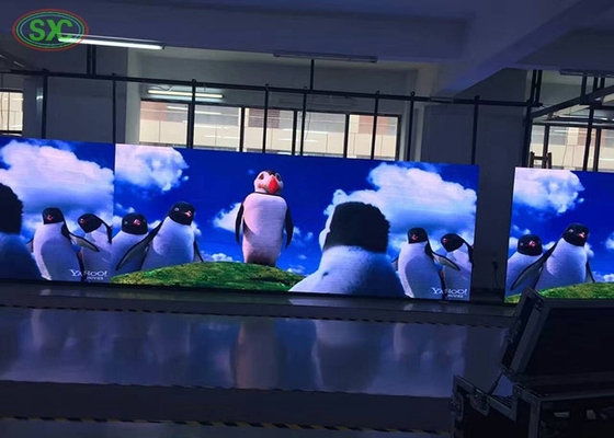 256x256mm Rozmiar modułu Pełnokolorowy P16 Ekran LED zewnętrzny do wynajęcia