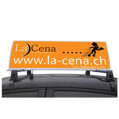 Zewnętrzny podwójny bok P5 Reklama LED Display Samochodowy dach znaki taksówki Top LED Display