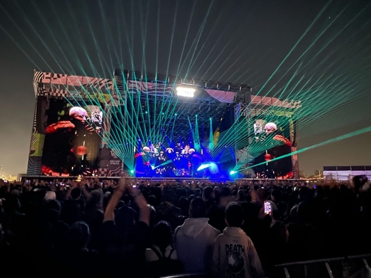 Wysoko wszechstronny ekran LED do wynajmu sceny 60 stopni kąt widzenia pionowy i średnia moc 220W