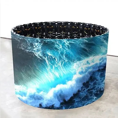 P4 Curving LED Video Screen Curtain Flexible Led Display Module full Color