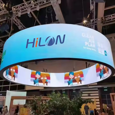 P4 Curving LED Video Screen Curtain Flexible Led Display Module full Color