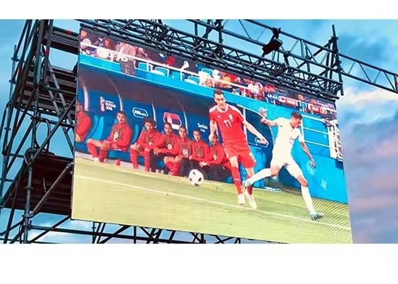 Wysokiej rozdzielczości wypożyczalny ekran wideo LED P3.91 zewnętrzny RGB 1920HZ IP65 wodoodporny