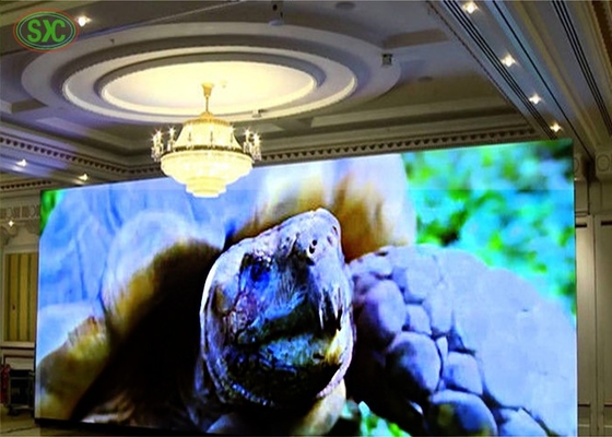 Zastosowany wymiar ekranu wypożyczalny wyświetlacz LED z lampami LED SMD2121 i wielkością panelu 500 * 1000 mm