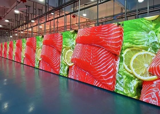 Dobra cena Wodoszczelny aluminiowy odlewany, dostosowywalny zewnętrzny P3.91 10 mm przezroczysty ściana ekranu ze szkła w Internecie