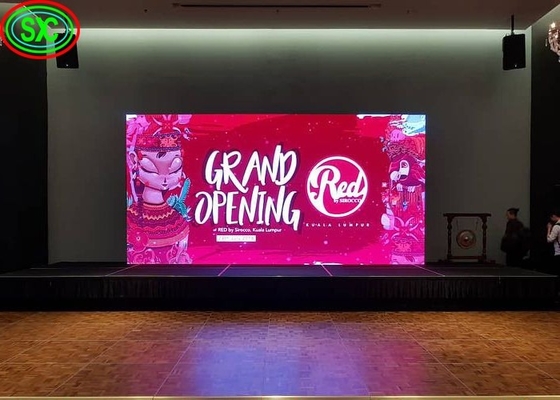 Ekran LED w pełnym kolorze w pomieszczeniach P3.91 500*500mm Pixel Shopping Mall Rental Video Wall