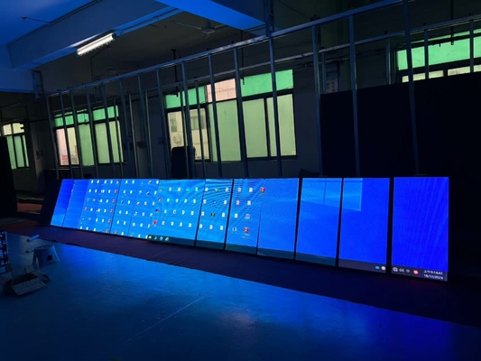 RGB P2.6 Wnętrzny wystawiany aluminiowy pełnokolorowy wypożyczalny ekran LED 3840HZ HD Ekran wideo 250*250MM