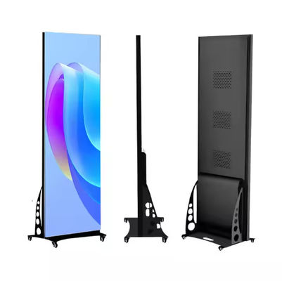 Dobra cena Wyświetlacz LED plakatowy 320x160mm, rozdzielczość modułu 209*104, rozmiar ekranu 680x2000mm do reklam komercyjnych w Internecie