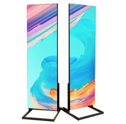 Led Poster Reklama w pomieszczeniach P1.8 P2.5 Przenośny Pantalla Led Matrix Panel Module Billboard Składany Led Poster Display